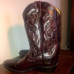 Dan Post Men’s Size 11.5 Cherry Brown Cowboy Boots